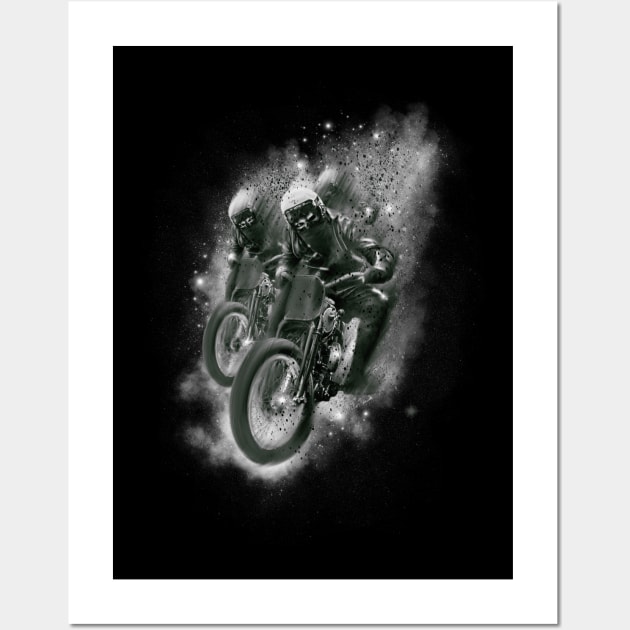 Eternal Bike Riders by MotorManiac Wall Art by MotorManiac